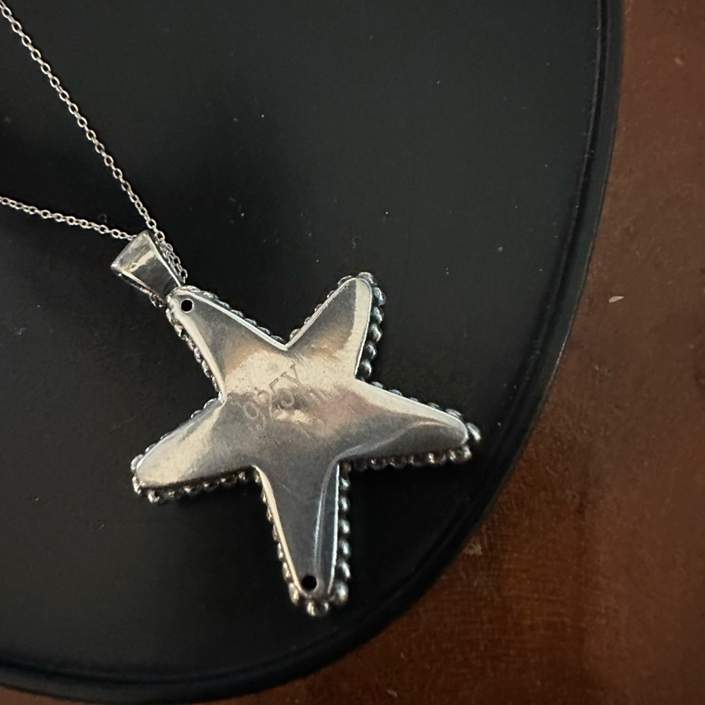 Sterling Silver (925) Starfish Pendant Necklace
NWOT - Picture 3 of 5